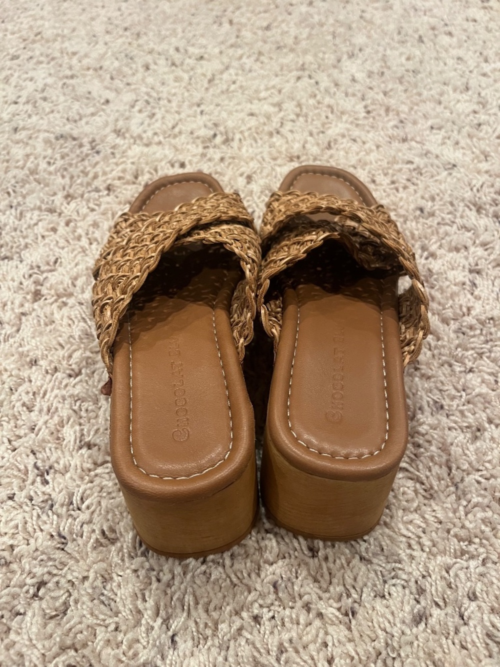 Chocolat Blu Dawn Platform Slide Sandal - Picture 9 of 14